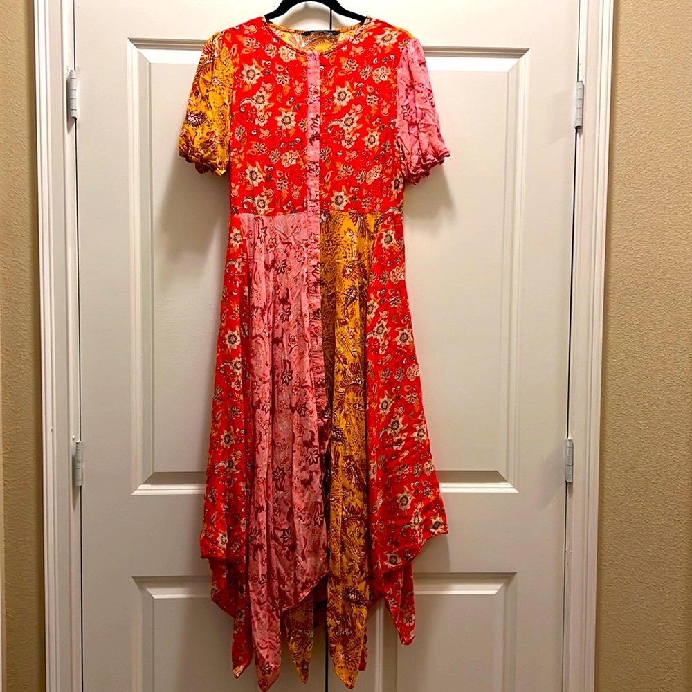 Zara flower dress